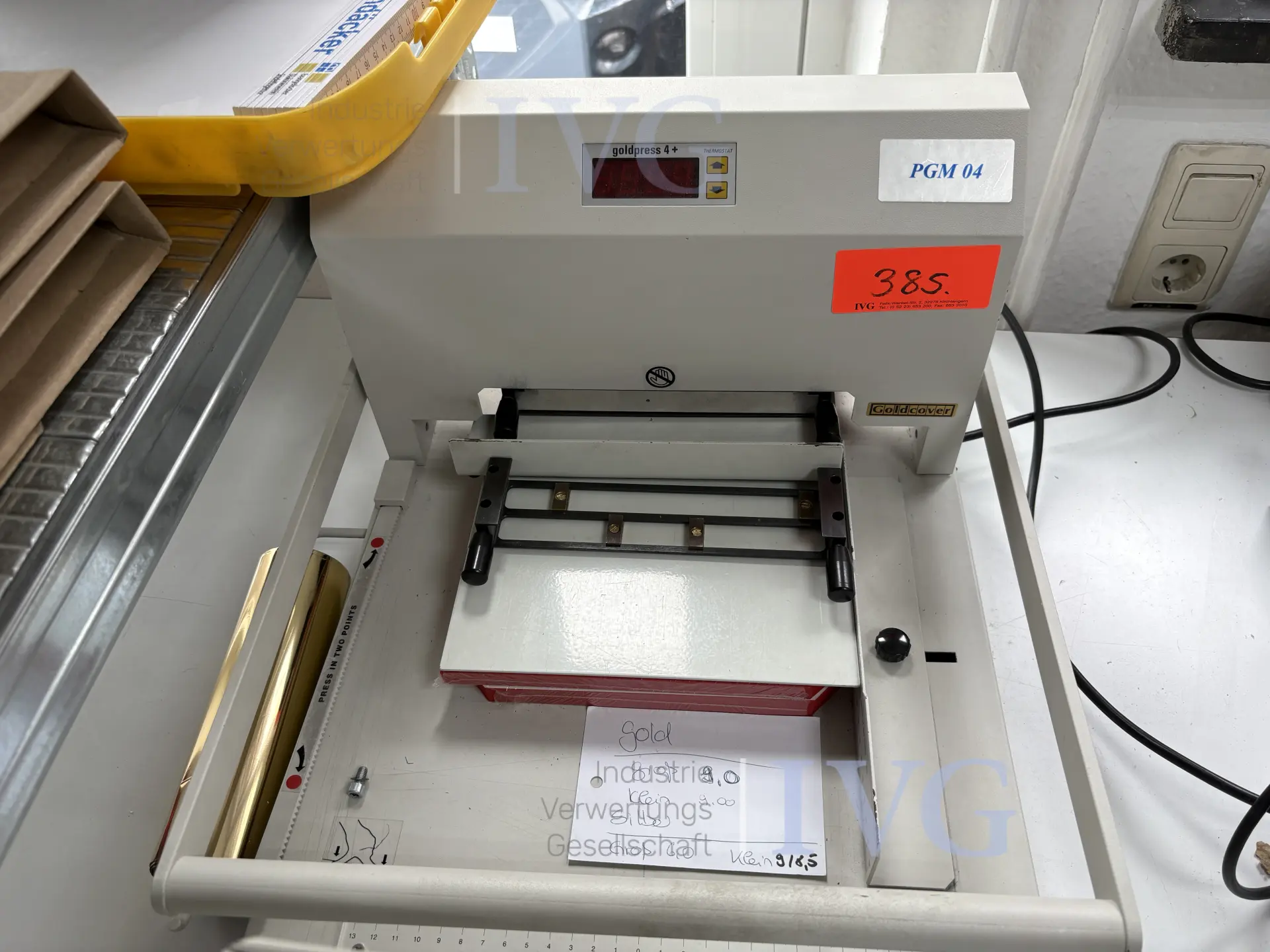 Prägemaschine PGM 04